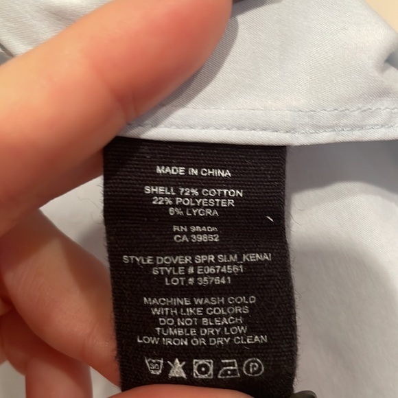 Theory button down - Picture 4 of 6